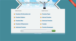 Desktop Screenshot of claimyourfreedom.com